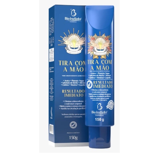 Pomada Massageadora Tira Com A M O G Bio Instinto Shopee Brasil