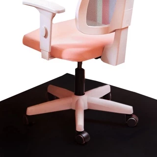 Tapete Protetor De Piso Flexível P/Cadeira contra Riscos Dello 120x100cm Escritório Home Office