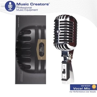 Alta Qualidade Profissional Shure 55sh Microfone Dinâmico Com Fio Para O Desempenho Ao Vivo Vocals Karaoke Podcast Stage
