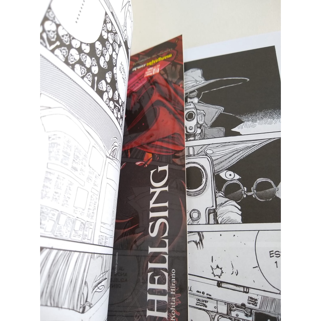 BOX HELLSING 1 AO 10 COM MARCADOR - KOHTA HIRANO - MANGÁ JBC | Shopee ...