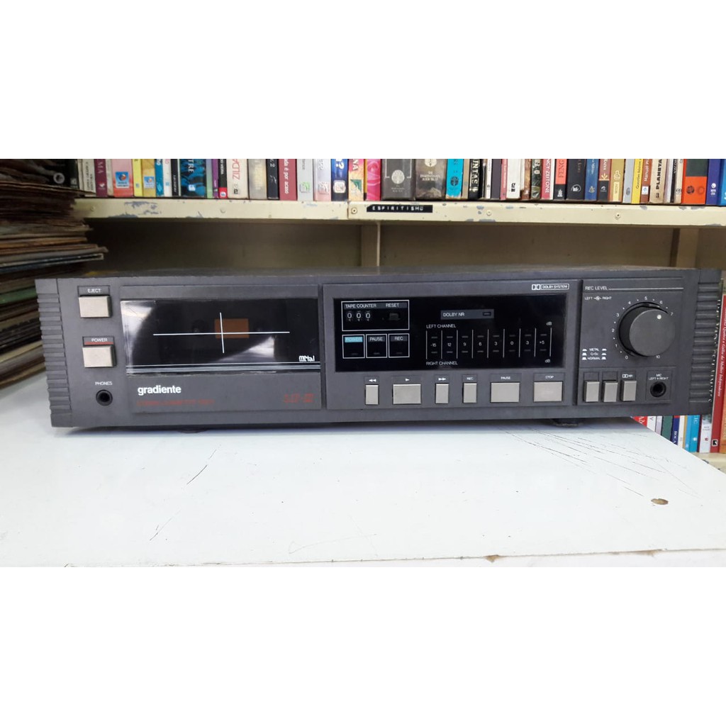 TAPE DECK GRADIENTE SD II Shopee Brasil