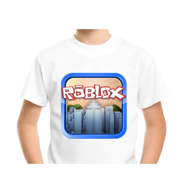 Camisa Do Roblox Infantil Personalizada Pronta Entrega