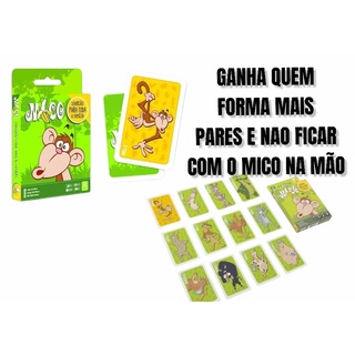 Jogo De Carta Uno E Mico Presente Crianca + Brinde Pop It