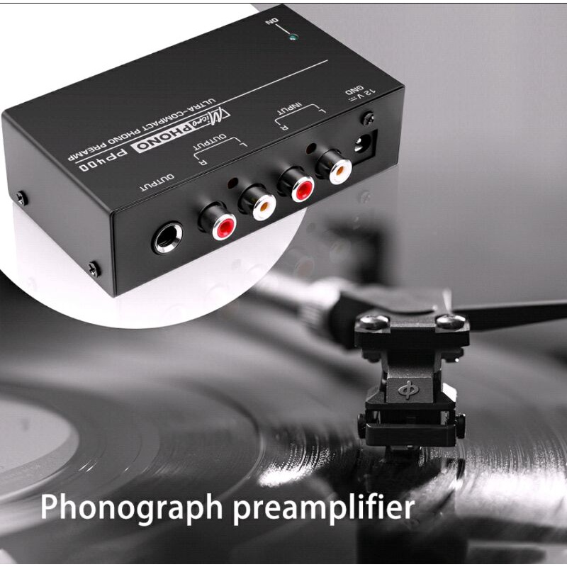 Amplificador Tocadiscos Pp400 Phono Tocadiscos Preamplificad