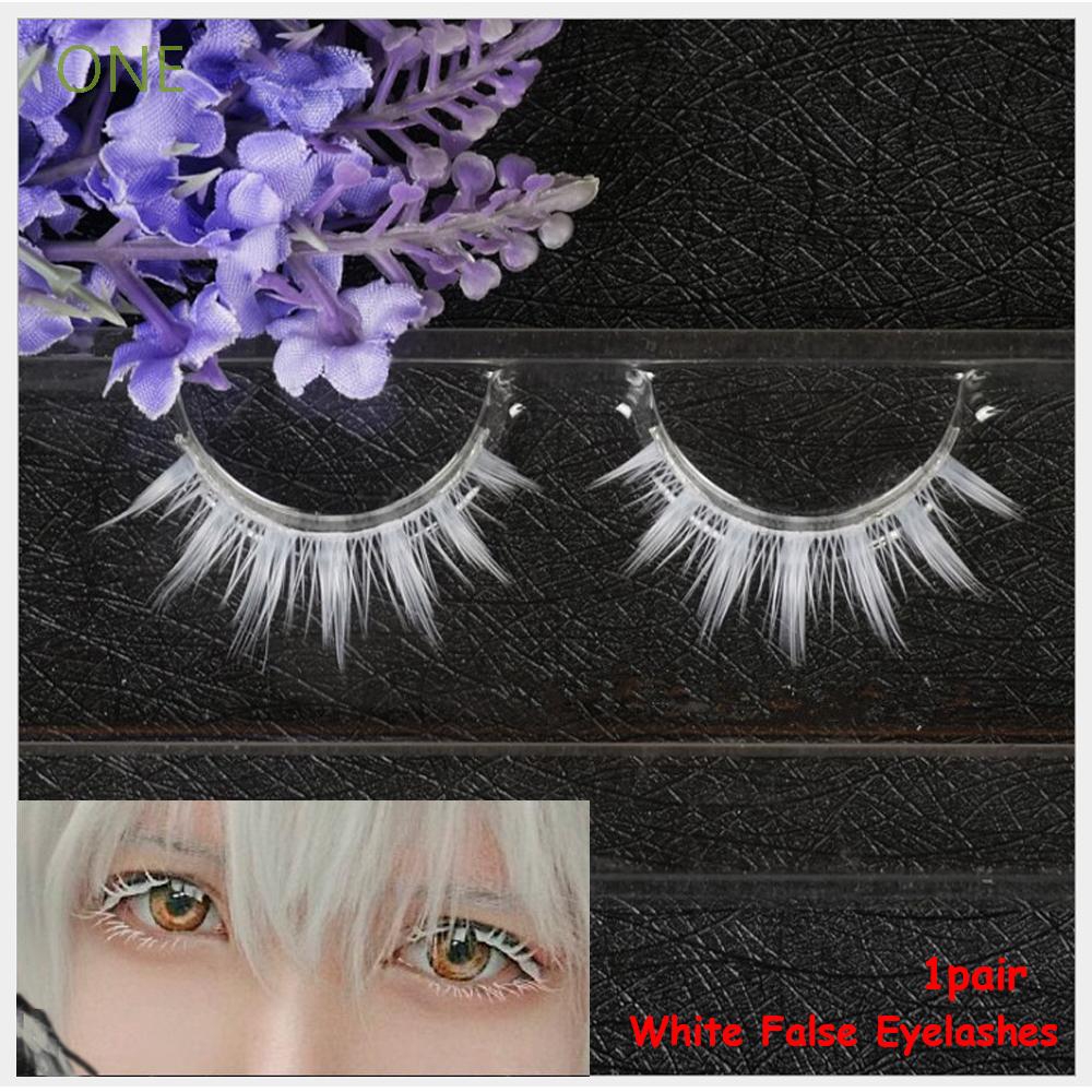 Utensílios De Maquilhagem Uma Olhos, Cosmética, Branco, Grosso, Cross Cílios