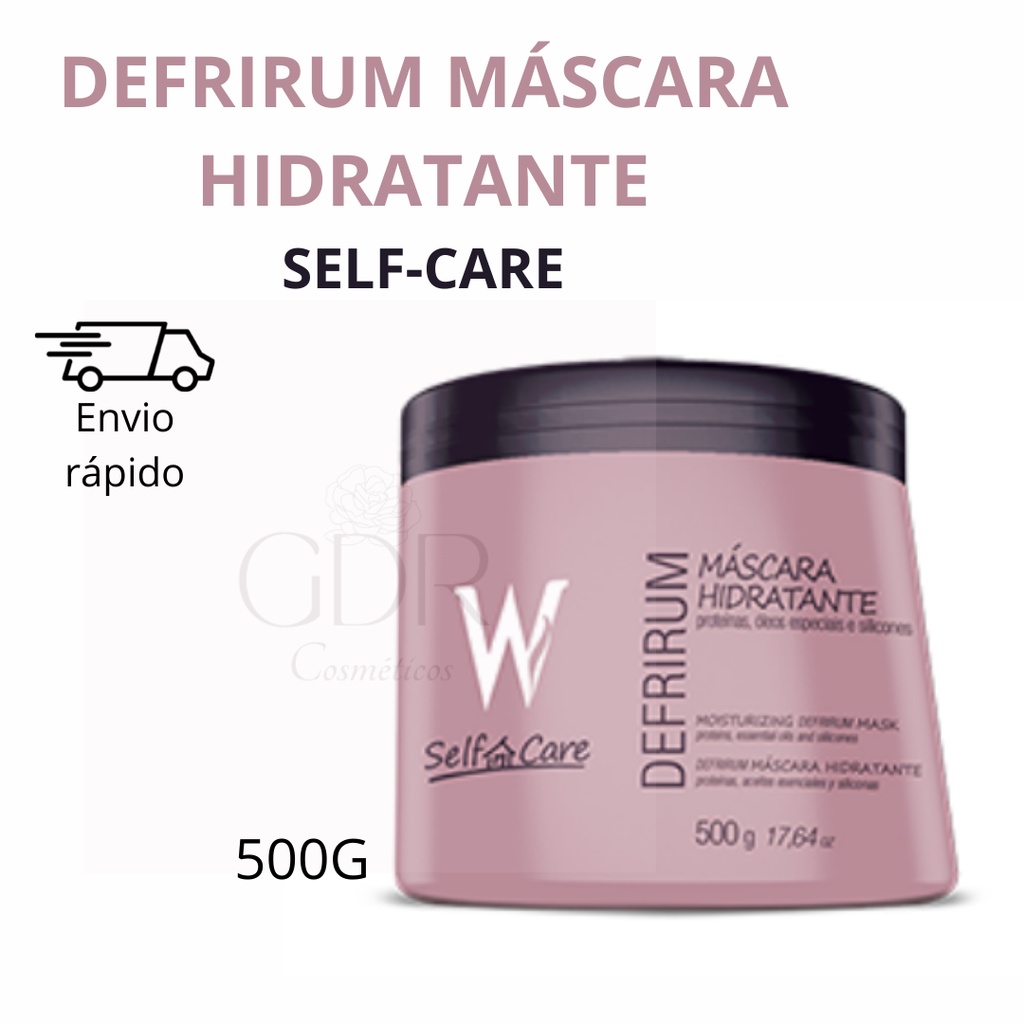 Máscara Hidratante Cabelos Defrirum Self-Care Anuar 500g | Shopee Brasil