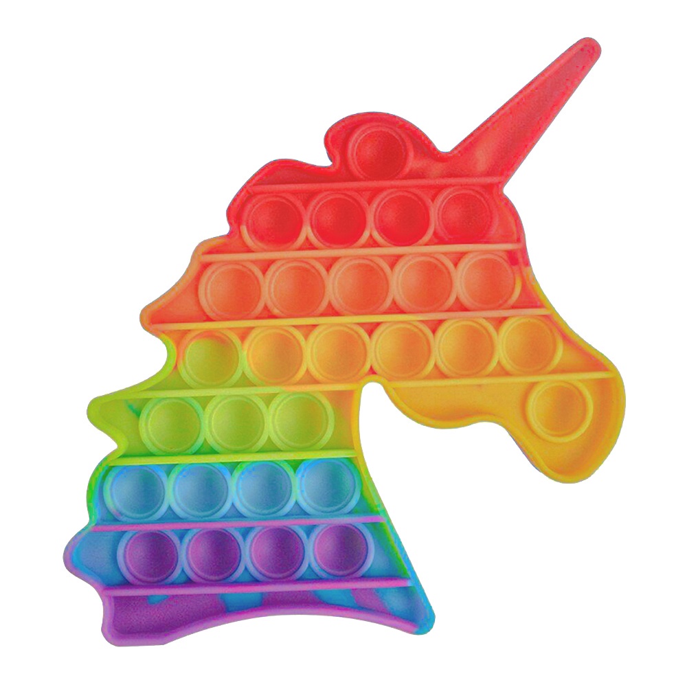 Geant Unicórnio pop-it Fidget Toys Poppet Brinquedos Grande XXL Anti  Estresse Silicone Squeeze Para Calm E Melhor Foco Gigante De Apertar  Brinquedo
