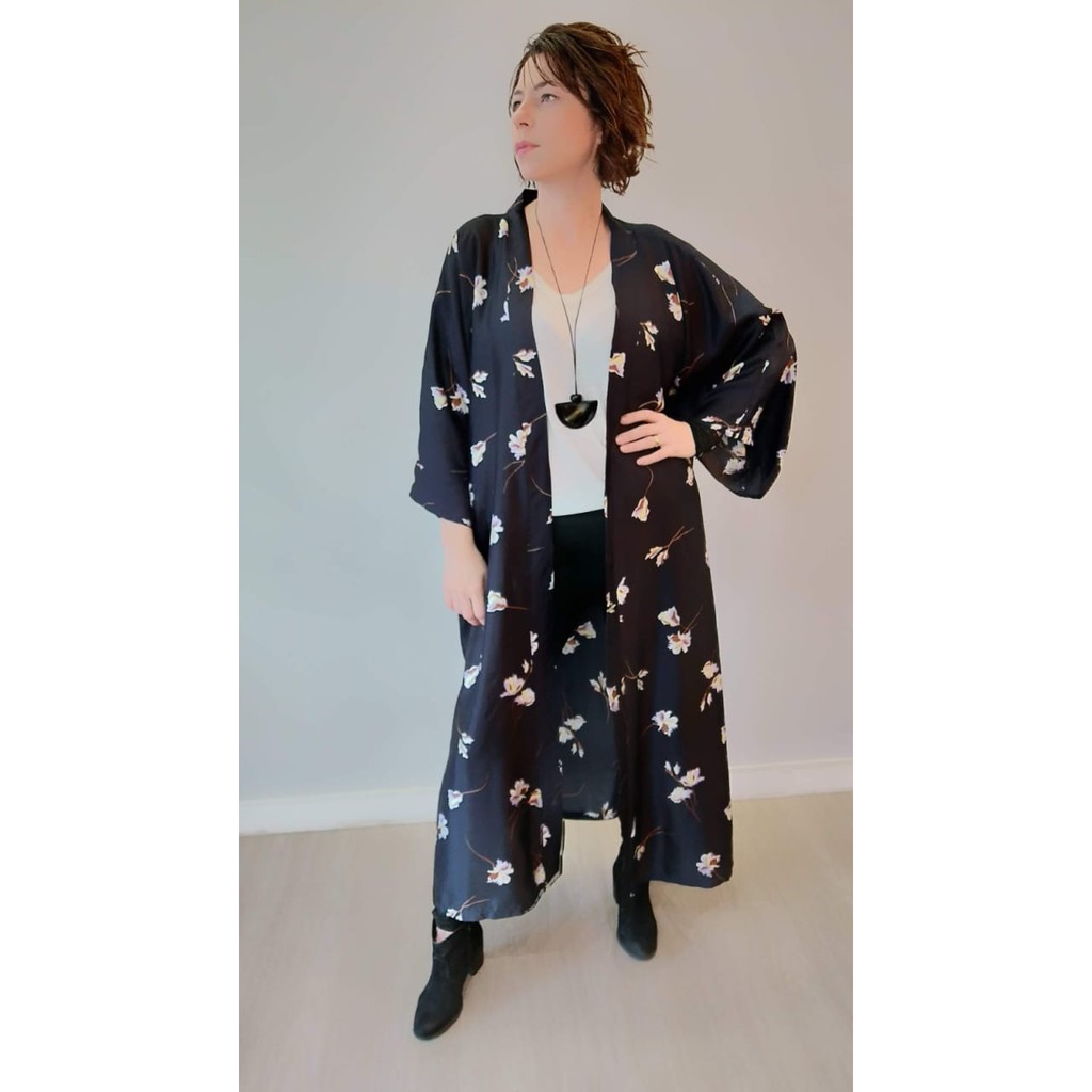 Kimono 2024 longo feminino