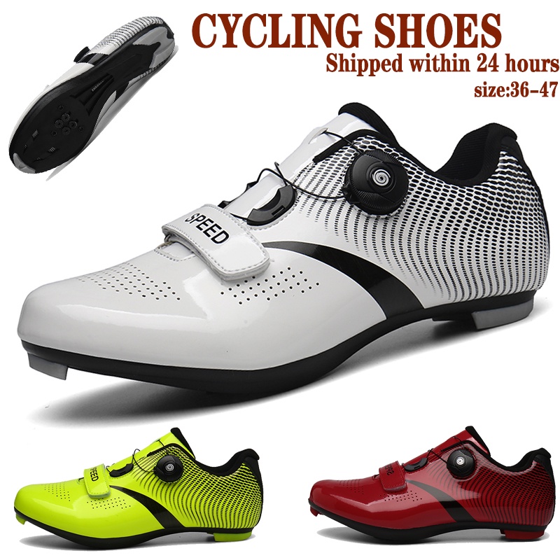 Sapatos De Bicicleta De Estrada COD Ciclismo MTB Spin Lace Auto-Travamento Automático Homens E