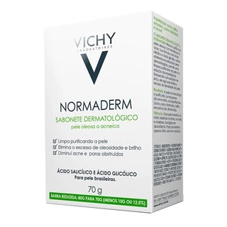 Sabonete Dermatologico Vichy Normaderm Barra, 70G
