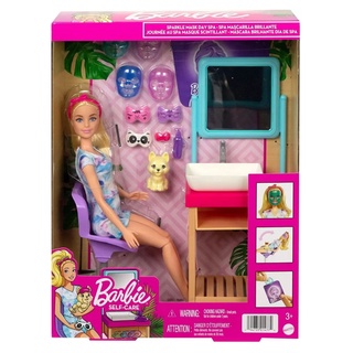 Conjunto e Boneca - Barbie SPA - Salão de Beleza - Manicure e