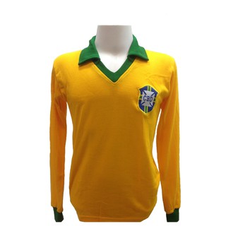 Camisa Seleção Brasileira Retrô 1958 Preta em Promoção na Americanas