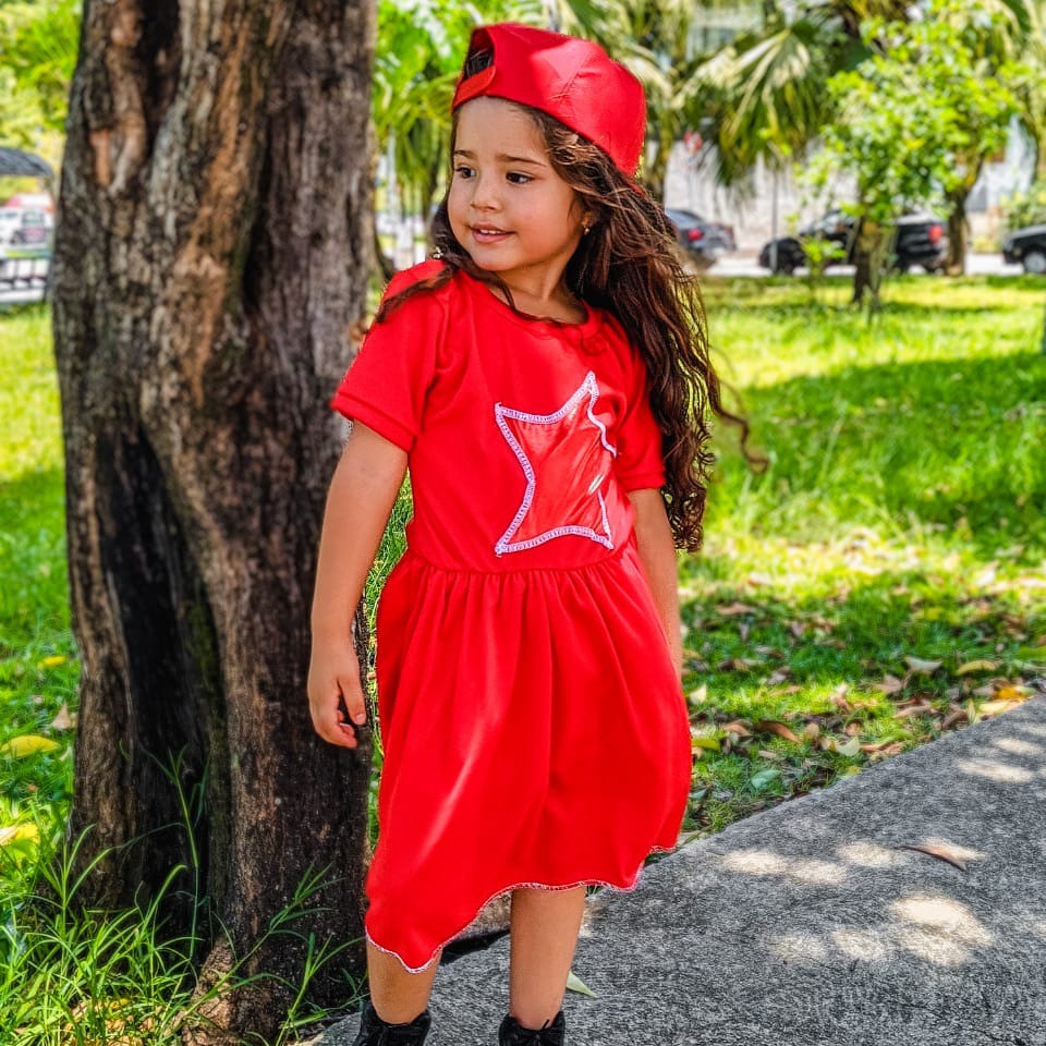 Fantasia/vestido/roupa arlequina infantil, Magalu Empresas