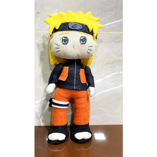 Bonecos em Feltro Naruto e Hinata, Filme e Série Artesanal Usado 83460134