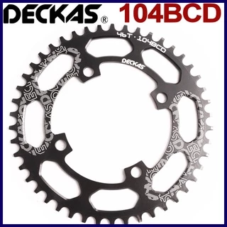 DECKAS 104BCD Redonda 40T/42T/44T/46T/48T/50T/52T Mountain bike MTB