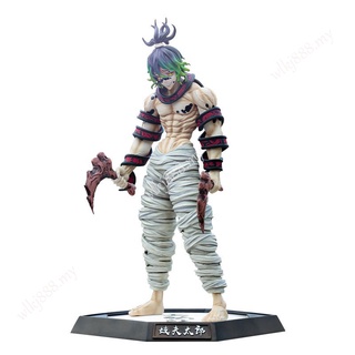 demônio matador anime figura kokushibou tsugikuni yoriichi kimetsu não  yaiba figura modelo boneca brinquedos anime ação figura