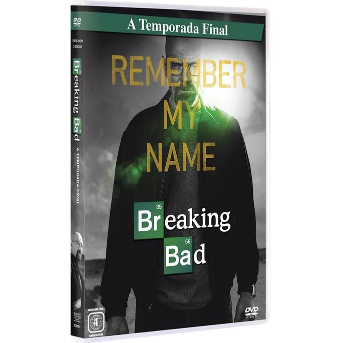 DVD Breaking Bad - A Temporada Final - 3 Discos - Lacrado | Shopee Brasil
