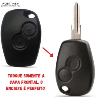 Capa Chave Telecomando Alarme Renault Logan Sandero Duster em Oferta na Shopee