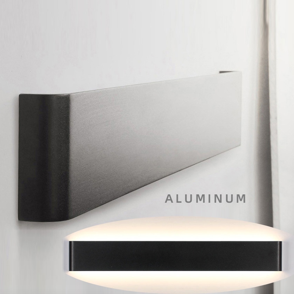 Luminária Led Moderna De Alumínio Para Parede / Banheiro / Arandela De Quarto