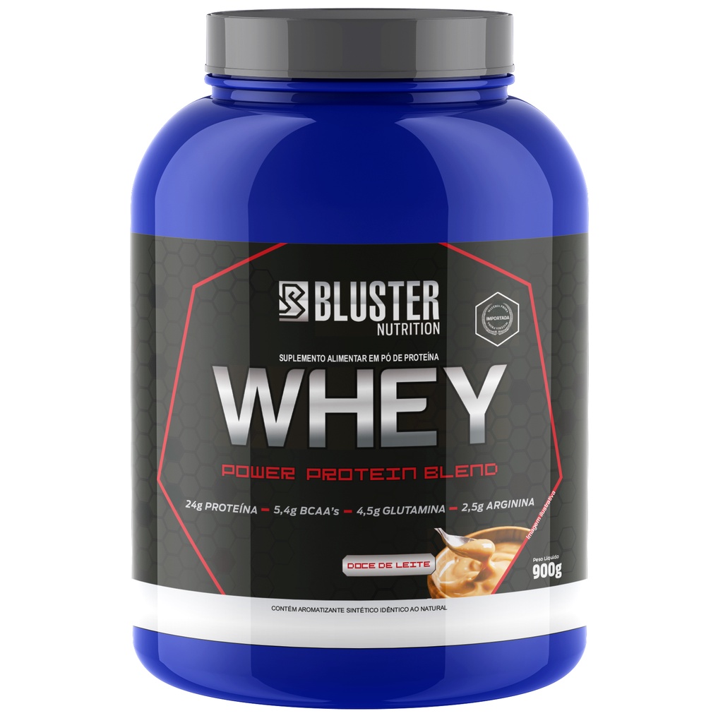 Whey Bluster blend doce de leite 900 g