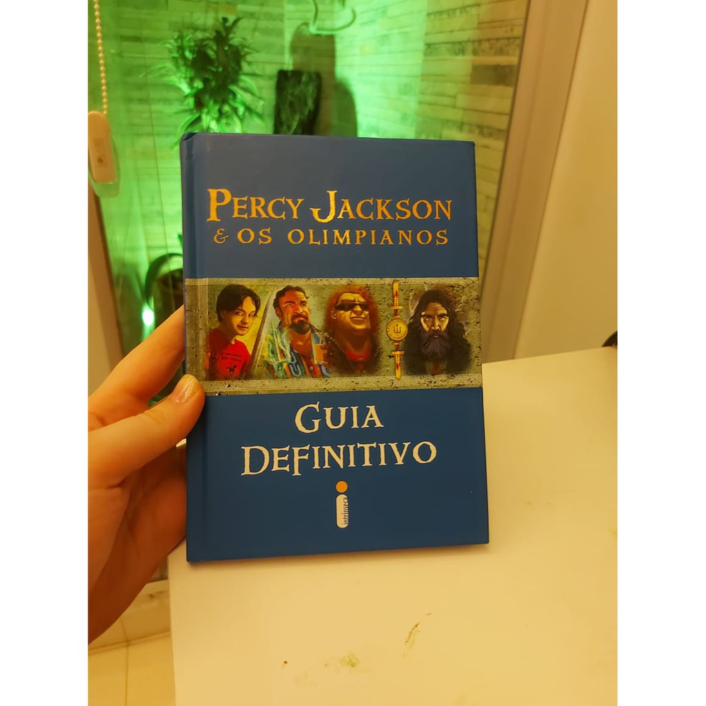 Percy Jackson E Os Olimpianos Guia Definitivo Shopee Brasil