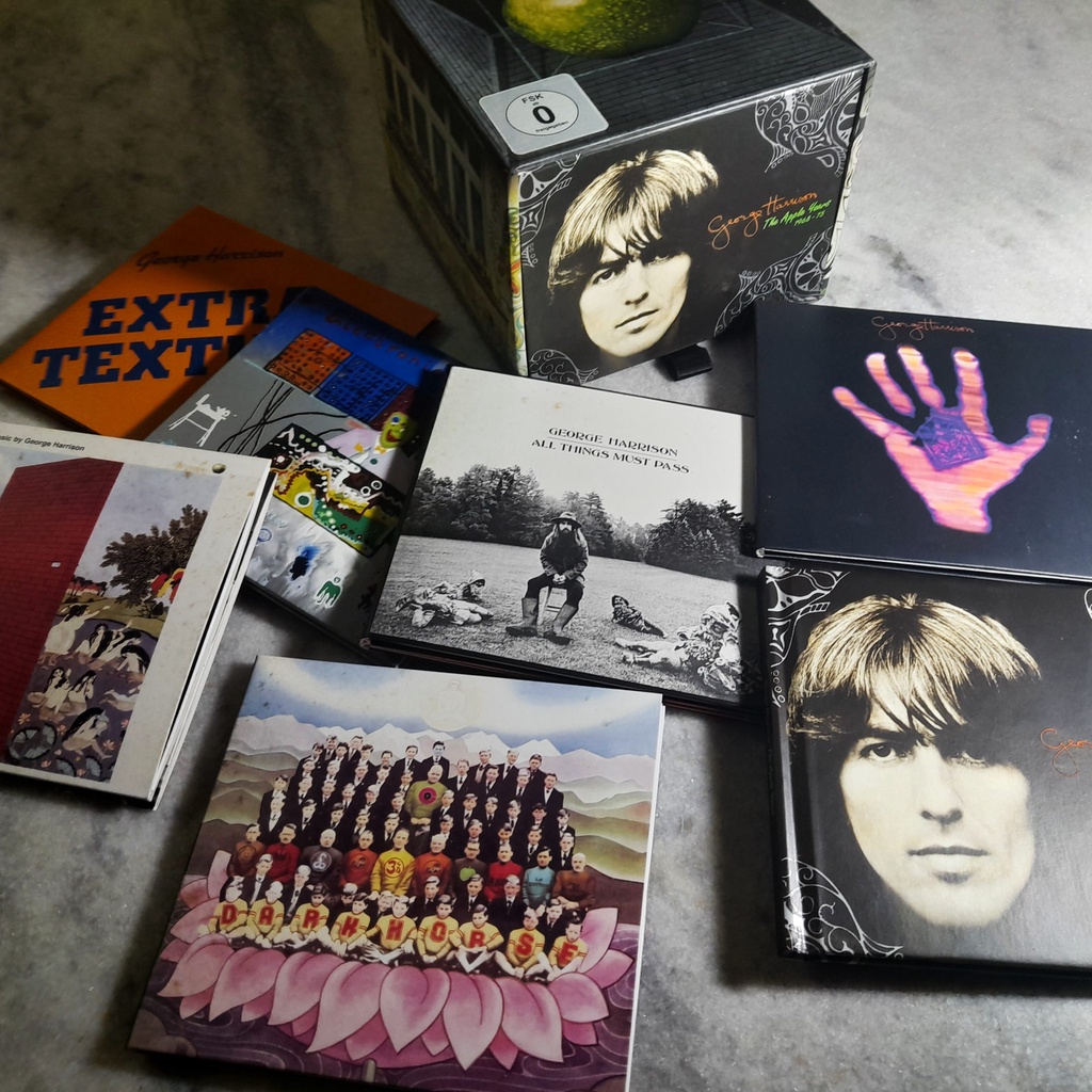 George Harrison, The Apple Years 1968-75. Box raro c/ 7 cds   1 dvd ...