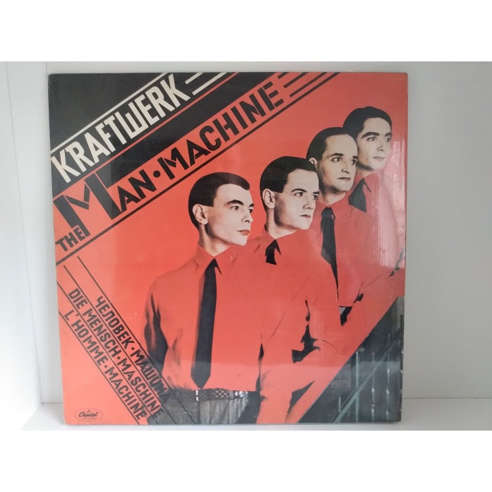 LP vinil Man Machine - Kraftwerk (1978) - Com encarte! | Shopee Brasil