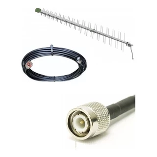 Antenapro Net Cel Rural Full Band Cabo Tnc Macho 700~2600mhz