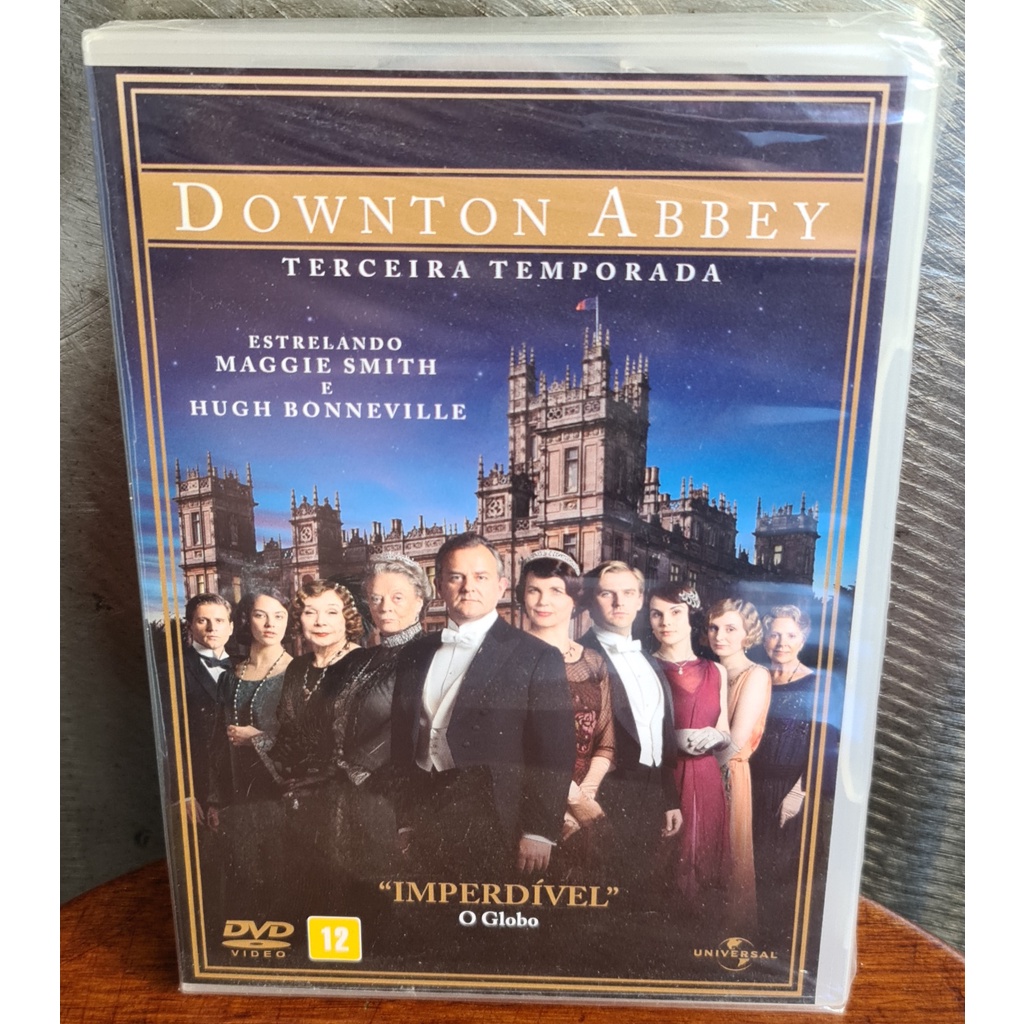 DVD Downton Abbey 3 Temporada (Lacrado, legendado) | Shopee Brasil