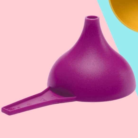 Funil para Líquidos Original Tupperware | Shopee Brasil