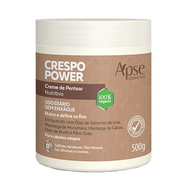 Creme de Pentear Crespo Vegano - Apse