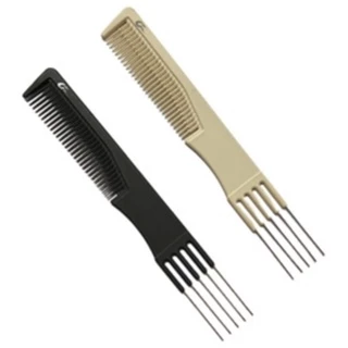 Pente de Carbono Professional Com Dentes de Metal UMI CB615