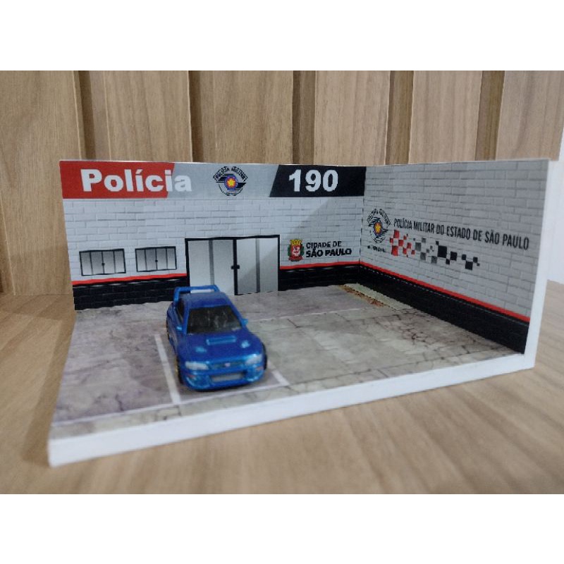 Diorama Polícia Militar SP