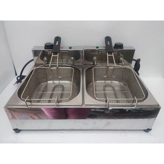 Fritadeira elétrica 10 litros c/ óleo inox