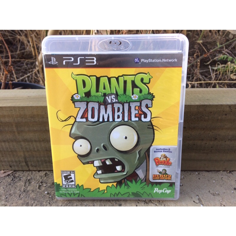 Plants Vs Zombies - Ps3 (DISCO COM MARCAS) | Shopee Brasil
