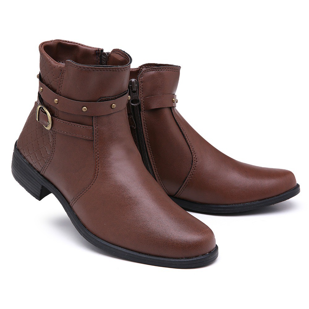 Botas femininas cano hot sale curto na promoção