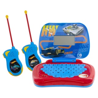 Kit Laptop Hot Wheels + Walkie-Talkie Hot Wheels
