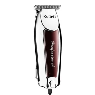 Máquina De Corte Cabelo Profissional Kemei Bigode Acabamento 0mm T-blade KM-9163