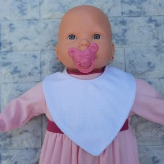 Babador / babeiro bebê tamanho A4 para sublimar / sublimação