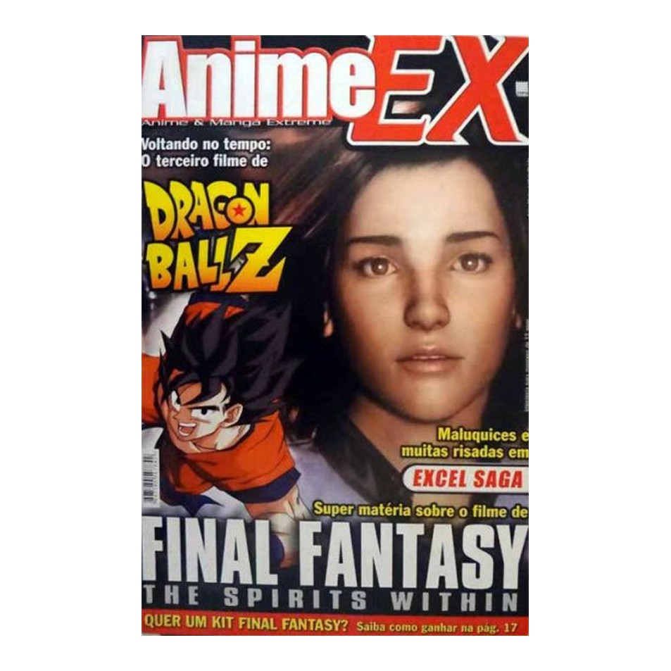 Anime Ex 16 Revista Sobre Mangá Dragon Ball Z Excel Saga Final Fantasy Shopee Brasil 6244