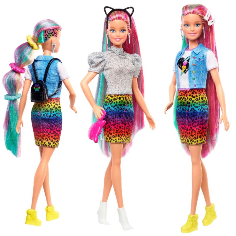 Rainbow barbie hot sale doll