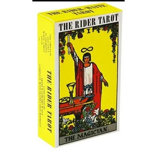 Tarot Rider Waite deck baralho 78 cartas importado Versâo Pocket caixa mede 6,0 cm X 10,5 cm