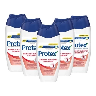 Kit 5 Sabonete Líquido Protex Balance 250ml em Oferta na Shopee