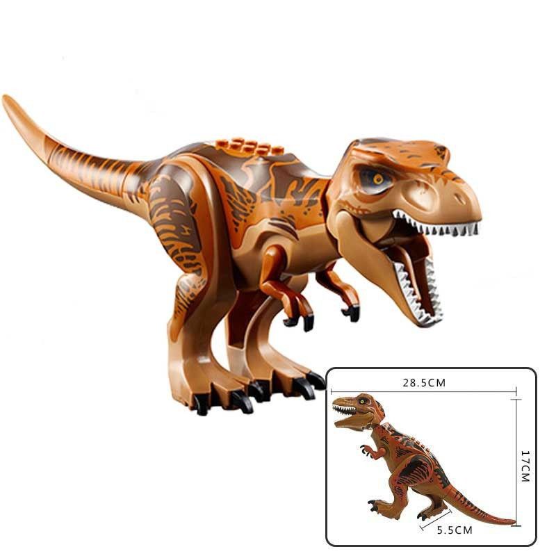 Dinossauro (Tiranossauro Rex) grande, estilo LEGO - Jurrasic Wolrd ...