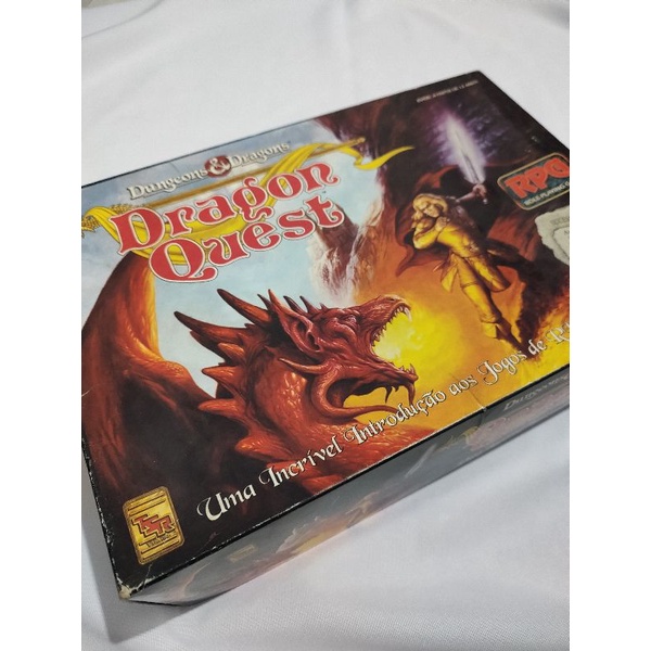 Jogo Rpg D&d Tabuleiro Dragon Quest | Produto Masculino Grow Usado 16478804  | enjoei