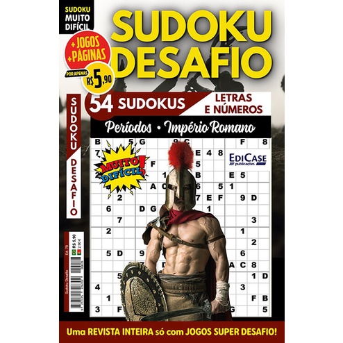 Sudoku super desafio Ed. 01