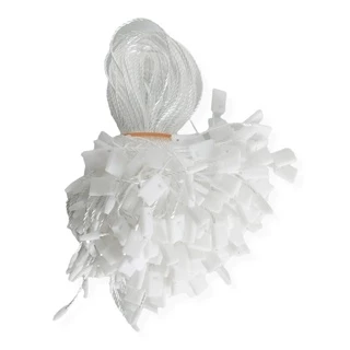 Lacre Corda para Tags de Roupa cor Branco pct. 1000 unidades