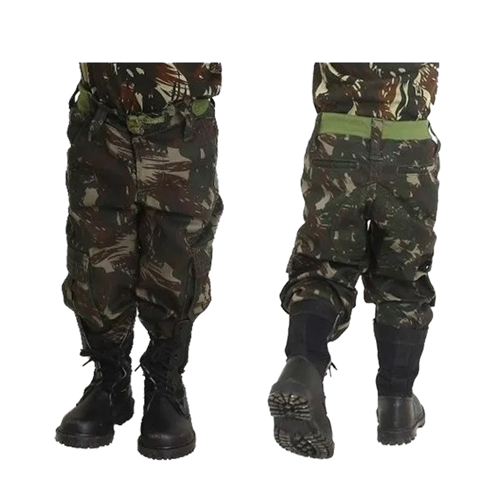 Calça do 2024 exercito infantil