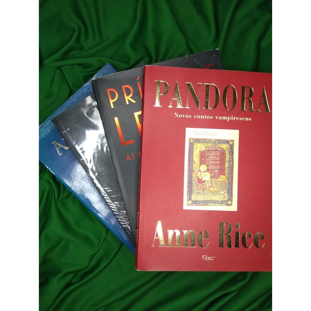 Livros Anne Rice Crônicas Vampirescas - Pandora, Príncipe Lestat, A ...
