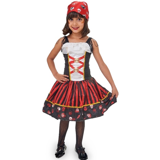 Fantasia Pirata Feminino Tam 10, Roupa Infantil para Menina Spook Usado  81799095